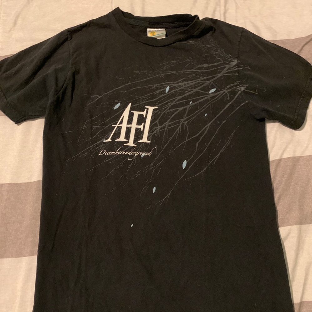 Rare AFI decemberunderground shirt